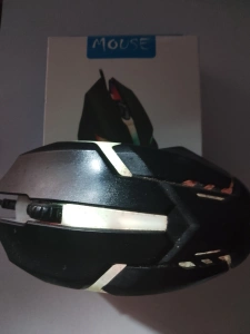 MOUSE GAMING CU FIR USB 1200DPI,CU LEDURILE RGB