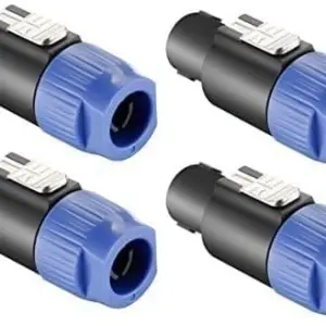 Mufa speakon 4p,set cu 4 bucati