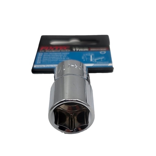 Cap tubular hexagonal 17 mm, FIXTEC, cu prindere 1/2 - Img 3