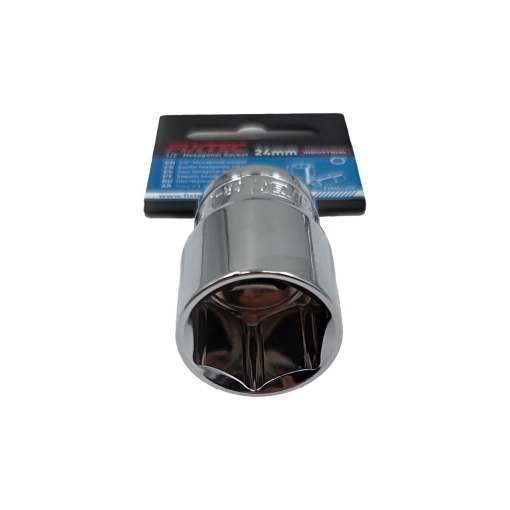 Cap tubular impact 24 mm, FIXTEC, prindere 1/2 - Img 2