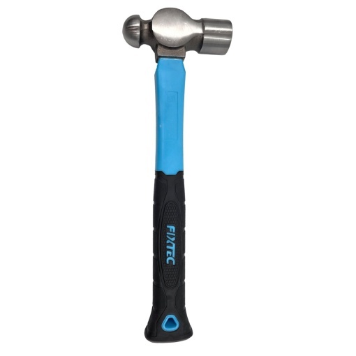 Ciocan FIXTEC 900g cu Cap Rotund si Maner din Fibra Tare - Img 2