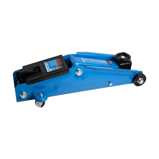 Cric hidraulic tip troler FIXTEC 2T, cu maner pentru transport si roti directionale - Img 2