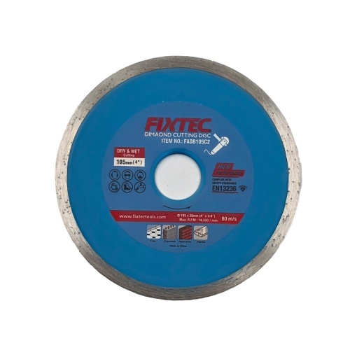 Disc diamant FIXTEC 105 mm pentru taiere cu apa - Img 2