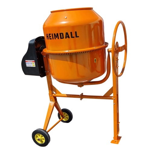 Malaxor beton 240L, 1200W, motor electric, 30 rot/min, Heimdall Elite - Img 3