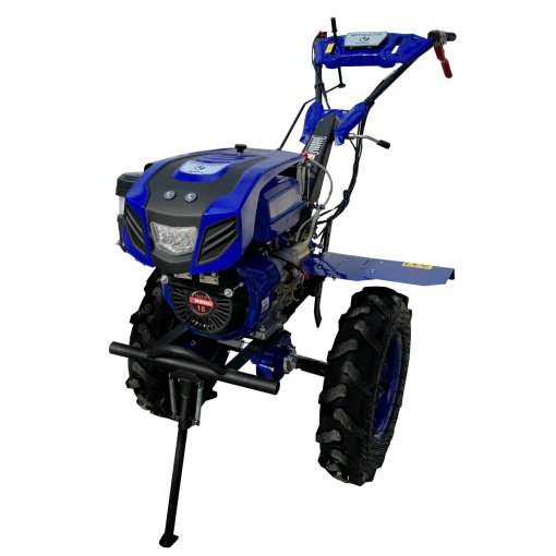 Motocultor pe benzina 18CP, Start Electric, 2+1 trepte, far, marca HEIMDALL - Img 2