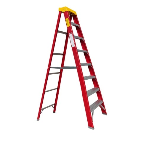 Scara Fibra de Sticla Heimdall 2.1m cu 7 Trepte Pliabila - Img 2