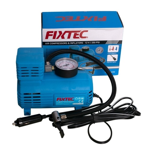 Compresor auto portabil FIXTEC 12V DC, 260 PSI - Img 5