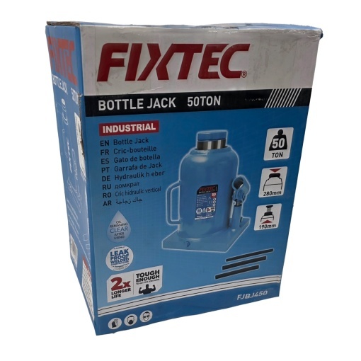 Cric hidraulic tip sticla 50T marca FIXTEC - Img 8