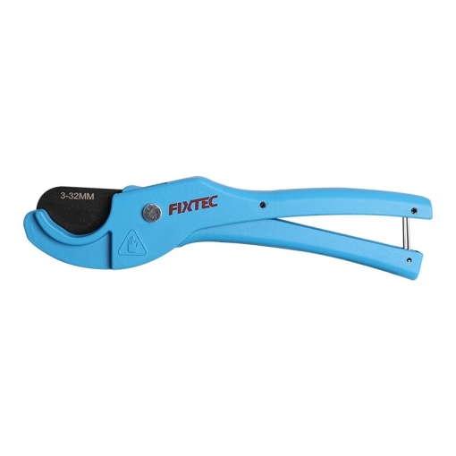 Foarfeca pentru tevi PVC FIXTEC 3‑32 mm, corp din aluminiu - Img 5