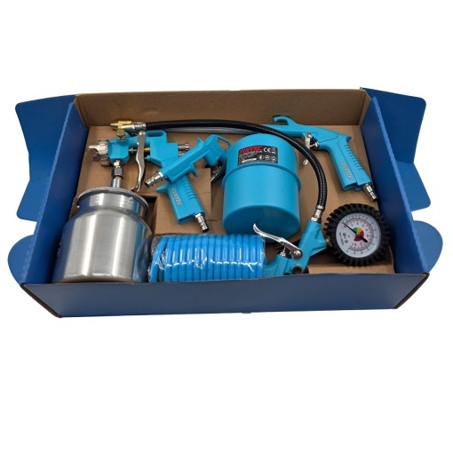 Kit 5 Scule Pneumatice FIXTEC Profesional, Compatibil UE - Img 4