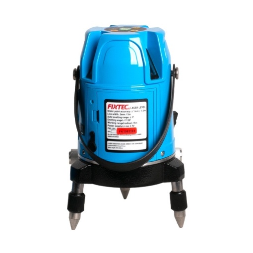 Nivel Laser FIXTEC, 5 Linii Rosii, 8 Puncte, raza de actiune 15m - Img 2