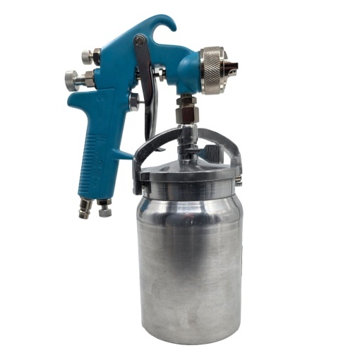 Pistol de Vopsire FIXTEC 1000cc cu Aer Comprimat Conform Standardelor UE - Img 3