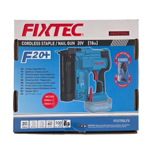 Pistol Electric FIXTEC 20V Cuie si Capse Fara Fir 2 Inch - Img 3