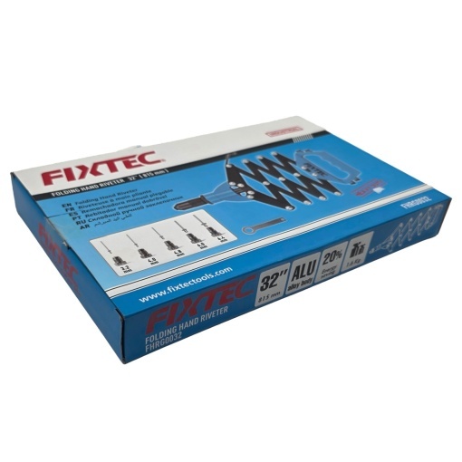 Rivetor pliabil FIXTEC 32 Inch pentru nituri metalice - Img 4