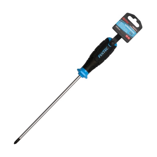 Surubelnita FIXTEC PZ2 6 × 125 mm din otel CR-V cu cap Pozidriv - Img 5