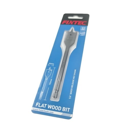 Burghiu paletar pentru lemn FIXTEC 22 mm x 152 mm - Img 2