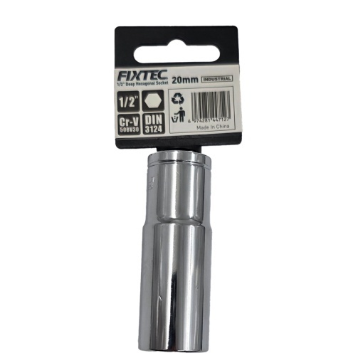 Cap tub hexagonal de impact 20 mm, FIXTEC, prindere 1/2 - Img 3