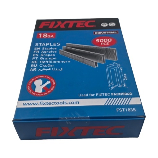 Capse tip Grapa FIXTEC GA‑18, 5.7×35 mm, 5000 bucati - Img 2