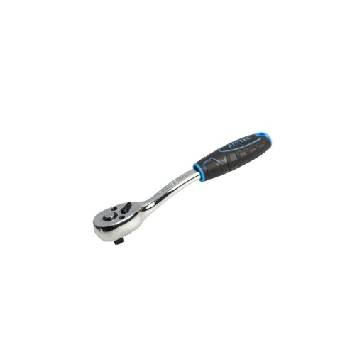 Cheie clichet FIXTEC 3/8" cu maner arcuit din CR-V - Img 3