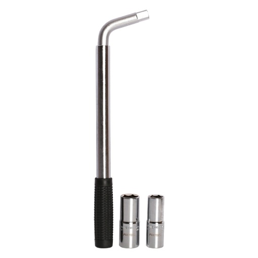Cheie pentru roti telescopica FIXTEC 21", CR-V, 4 dimensiuni capete - Img 3