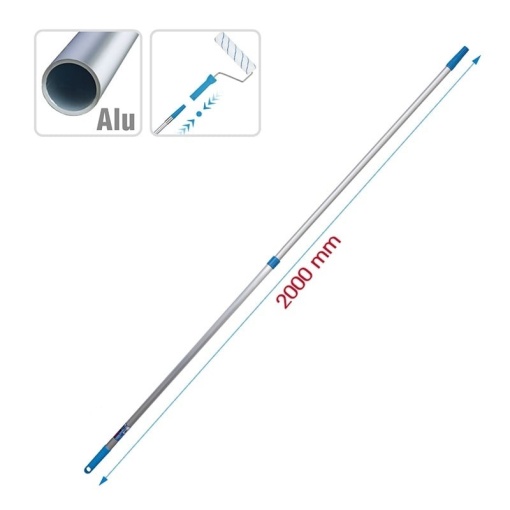 Extensor telescopic FIXTEC 2 m din aluminiu pentru trafalet - Img 3