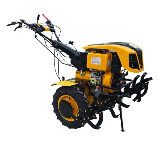 Motocultor pe motorina LP1100BEL-16HP, 16 cai putere, cu 40 de lame, transmisie 2F+1R, tractiune 4x4 - Img 3
