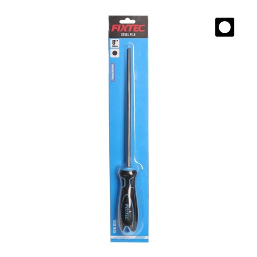 Pila rotunda de 200 mm FIXTEC din otel cu maner confortabil - Img 2