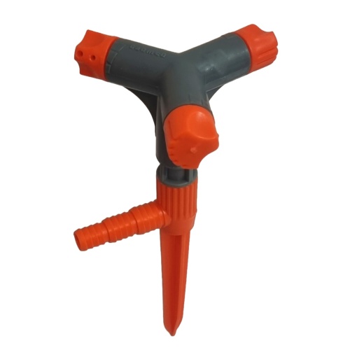 Aspersor Rotativ PVC cu 3 Brate si Sistem de Pivotare pentru Irigare Uniforma - Img 2