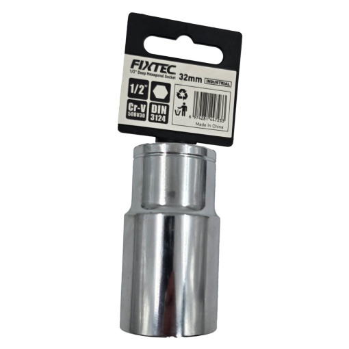 Cap tubular impact 27 mm, FIXTEC, prindere 1/2 - Img 3