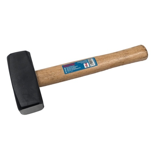 Ciocan pentru piatra FIXTEC 2000G cu maner din lemn - Img 2