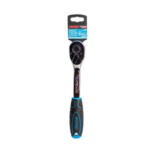 Clichet manual 1/4″ FIXTEC cu 72 dinti si maner ergonomic curbat - Img 2