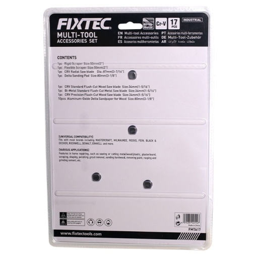 Pachet accesorii universale FIXTEC 17 bucati - Img 2
