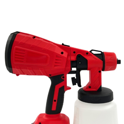 Pistol de Vopsit Electric 21V, Capacitate 1000ml, Putere 120W, Duza 0.18mm - Img 3