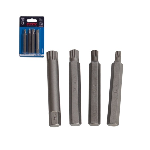 Set 4 capete hexagonale Dr.Spline FIXTEC 3/8″ pentru impact - Img 3