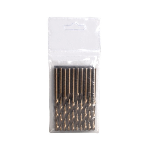 Set 5 burghie pentru metal FIXTEC HSS M35 cu cobalt 8 mm profesional - Img 4