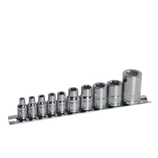 Set FIXTEC 10 bucati capete E-Torx din otel CR-V - Img 2