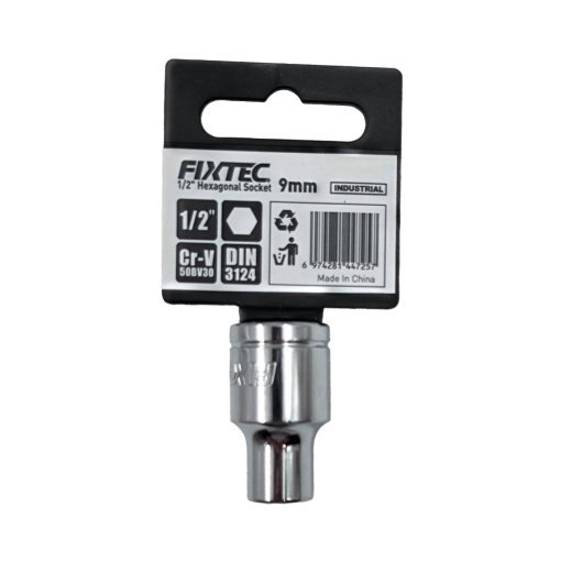 Cap Tubular Hexagonal Fixtec 1/2" 9x38mm - Img 2