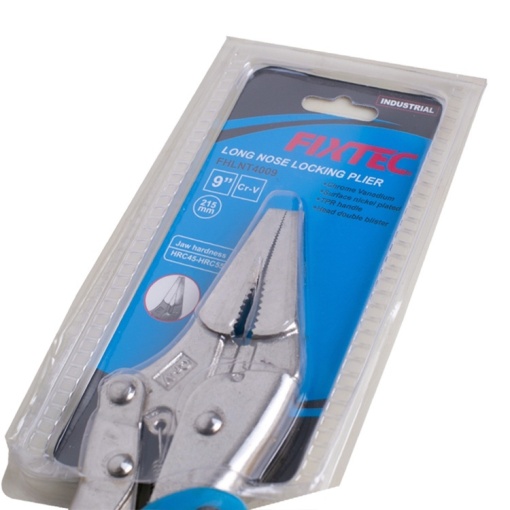 Cleste de blocare FIXTEC 9″ cu varf subtire CR-V si sistem de prindere fix - Img 2