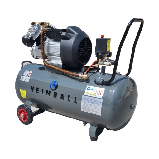Compresor 100L, 8 bar, 250 L/min, motor monofazic - Heimdall HMV0.25/100 - Img 2