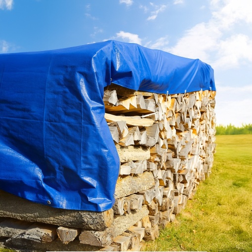 Copertina 6x10m rezistenta la apa, cu inele si protectie UV - Img 3