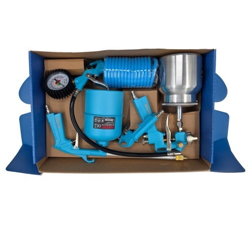 Kit 5 Scule Pneumatice FIXTEC Profesional, Compatibil UE - Img 5