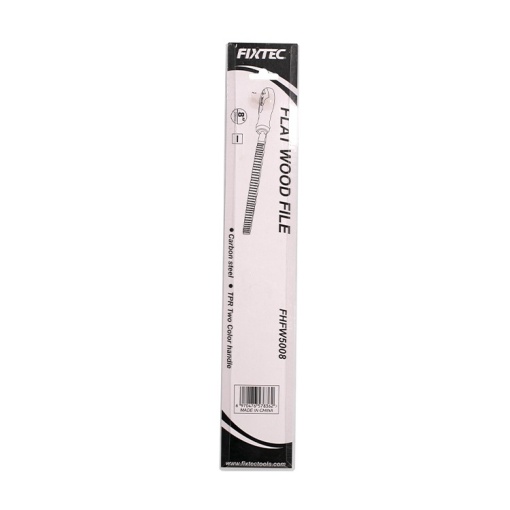 Lima Patrata Pentru Lemn FIXTEC 8" din Otel Carbon T12, Duritate HRC 62 - Img 5