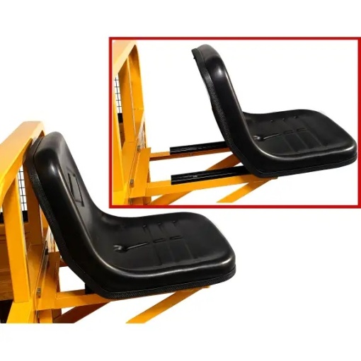 Remorca pentru motocultor RM600C ProGARDEN Campo, capacitate 600kg, ax simplu, cupla cu bolt, anvelope agricole 6.00-12 - Img 2