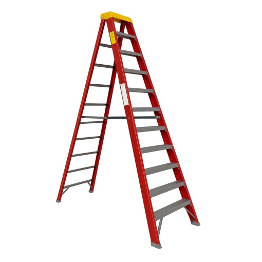 Scara Fibra de Sticla Pliabila Heimdall 3m cu 10 Trepte - Img 2
