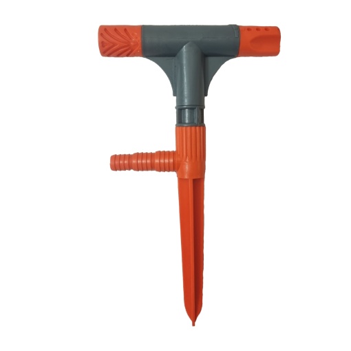 Aspersor PVC cu 2 Brate Rotative si Cap Pivotant pentru Udare Uniforma - Img 2