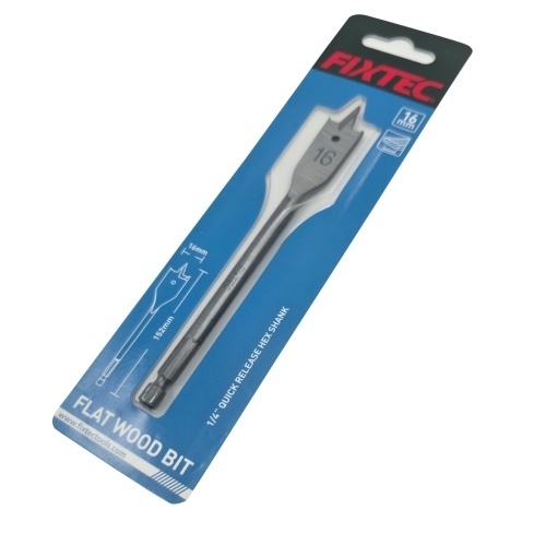 Burghiu paletar pentru lemn FIXTEC 16 mm x 152 mm - Img 2