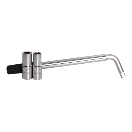 Cheie pentru roti telescopica FIXTEC 21", CR-V, 4 dimensiuni capete - Img 4