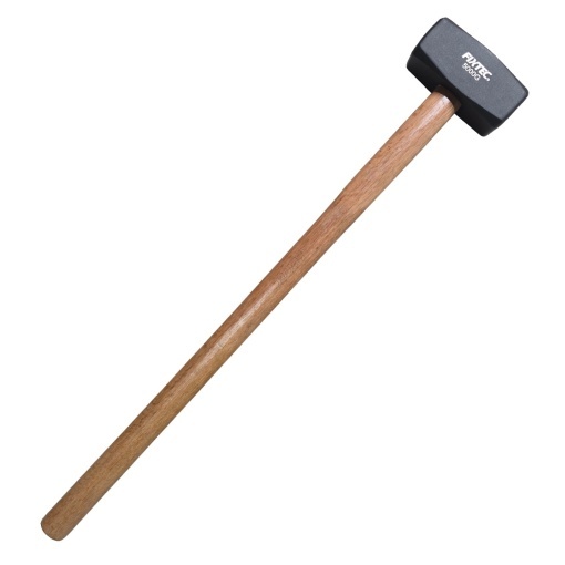 Ciocan pentru pietrari FIXTEC 5kg cu maner din lemn, 900mm - Img 2