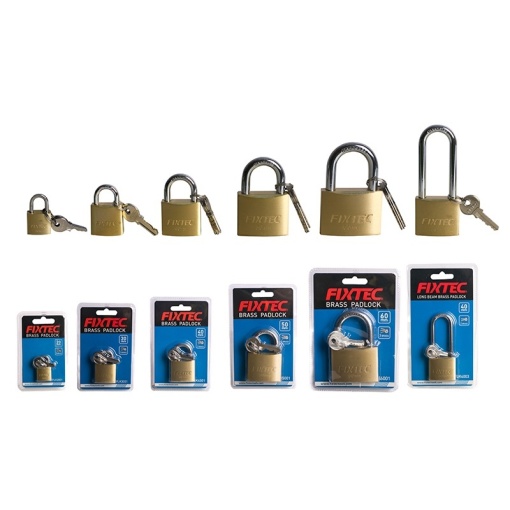 Lacat din alama FIXTEC 40mm cu doua chei - Img 3