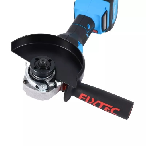 Pachet polizor unghiular fara fir FIXTEC 20V brushless, 2x4.0Ah, 6 trepte de viteza - Img 3